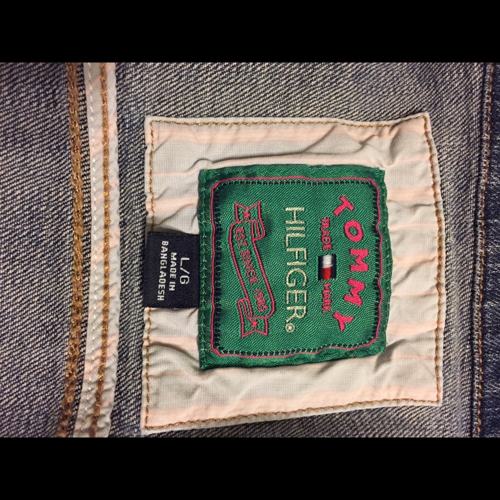 Tommy Hilfiger denim jacket size large - Picture 5 of 6